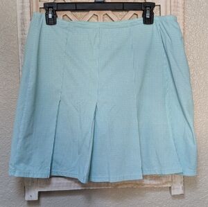 Clover by Bobby Jones Performance Skort Size Medium teal pattern golf tennis